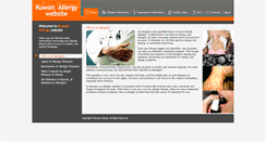 Desktop Screenshot of kuwaitallergy.com